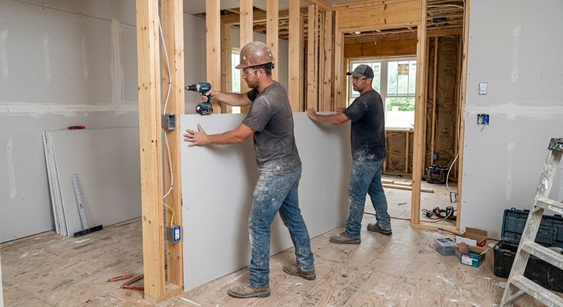Kitchen Drywall Installation in Denver County, CO