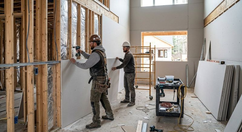 Bedroom Drywall Installation in Kansas City, MO