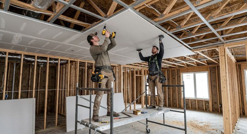 Ceiling Drywall Installation in Conroe, TX