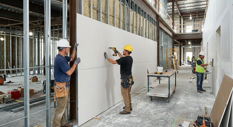Commercial Drywall Service in Denver County, CO